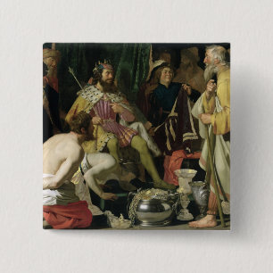 Croesus och Solon, 1624 Knapp