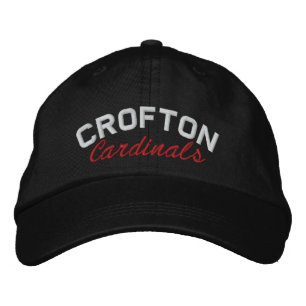 Crofton, kardinaler Hat Broderad Keps