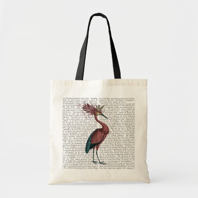 Croged Marsala Heron Tygkasse (Framsidan)