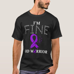 Crohns Disease IBD Warrior I är Bra T Shirt