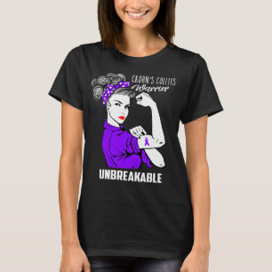 Crohns kolitmedvetenhet t shirt