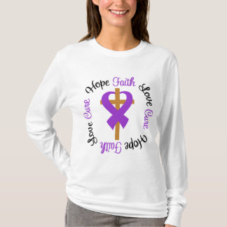 Crohns kor för kärlek för hopp för sjukdomtro t-shirt