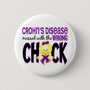 Crohns sjukdom röra med den fla chicken knapp