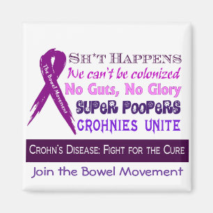 Crohns sjukdomhumor magnet