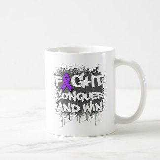 Crohns sjukdomslagsmål erövrar och segrar kaffemugg