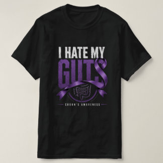 Crohns sjukdomsmedvetenhet present Rolig Jag hatar T Shirt