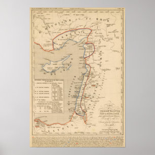 Croisade för deuxieme för Terre Sainte depuisla Poster