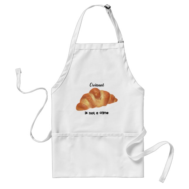 Croissant Apron Förkläde (Framsidan)