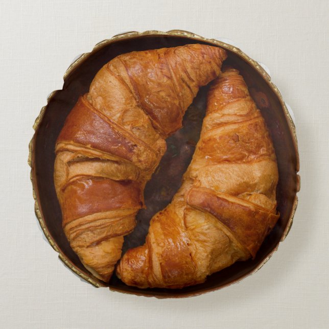 Croissant dekorativ kudde (Framsidan)
