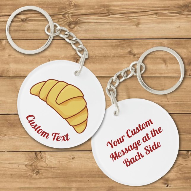 Croissant Keychain (Skapare uppladdad)