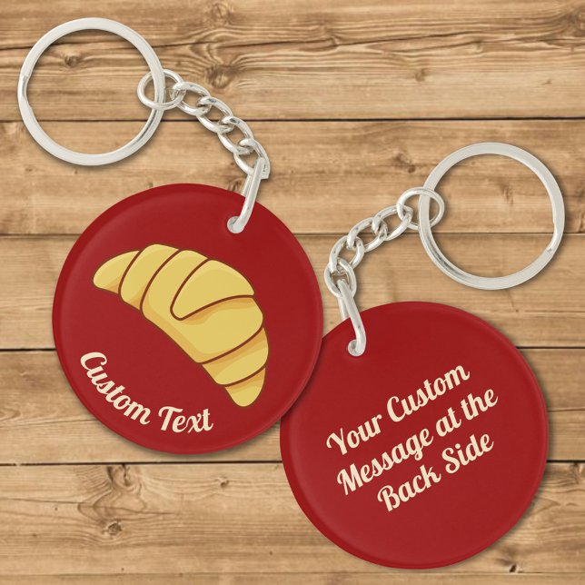 Croissant Keychain (Skapare uppladdad)