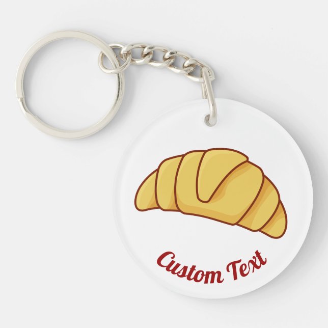 Croissant Keychain (Framsidan)