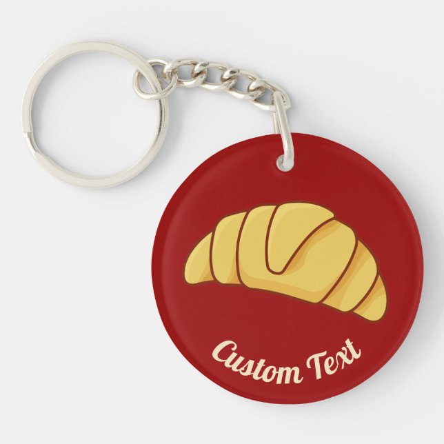 Croissant Keychain (Framsidan)