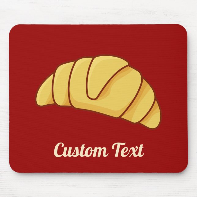 Croissant Mouse Pad Musmatta (Framsidan)