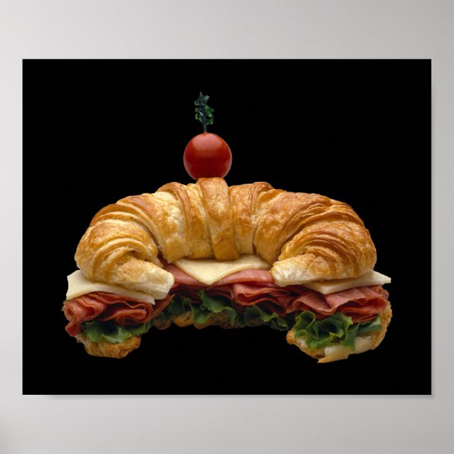 Croissant Sandwich Poster (Framsidan)