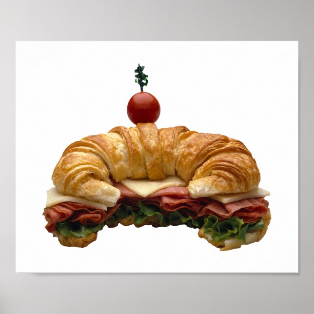 Croissant Sandwich Poster (Framsidan)