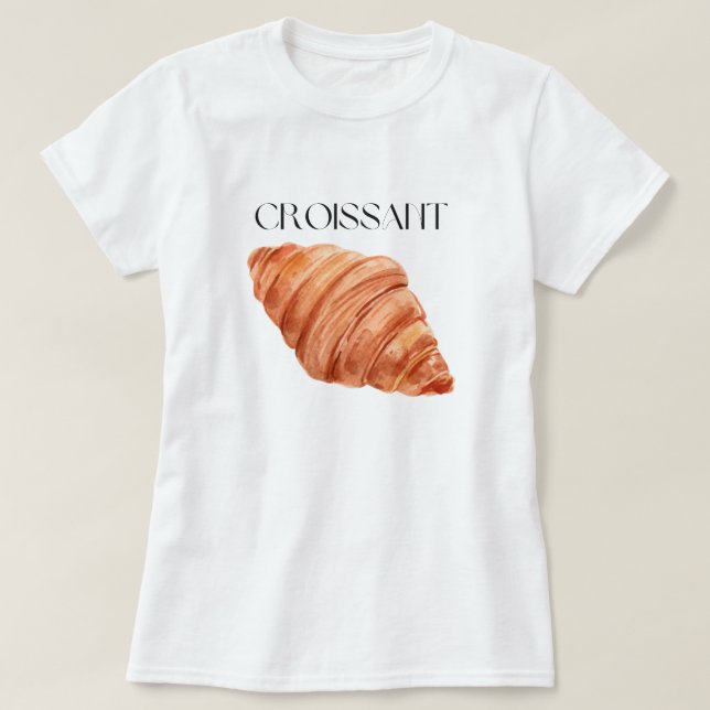 Croissant T Shirt (Design framsida)