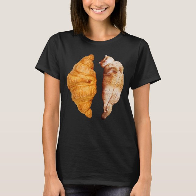 Croissant T Shirt (Framsida)