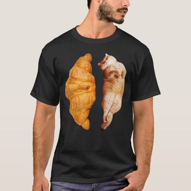 Croissant T Shirt (Framsida)