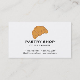 Croissant Visitkort