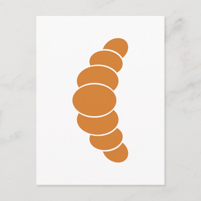 Croissant Vykort (Framsida)