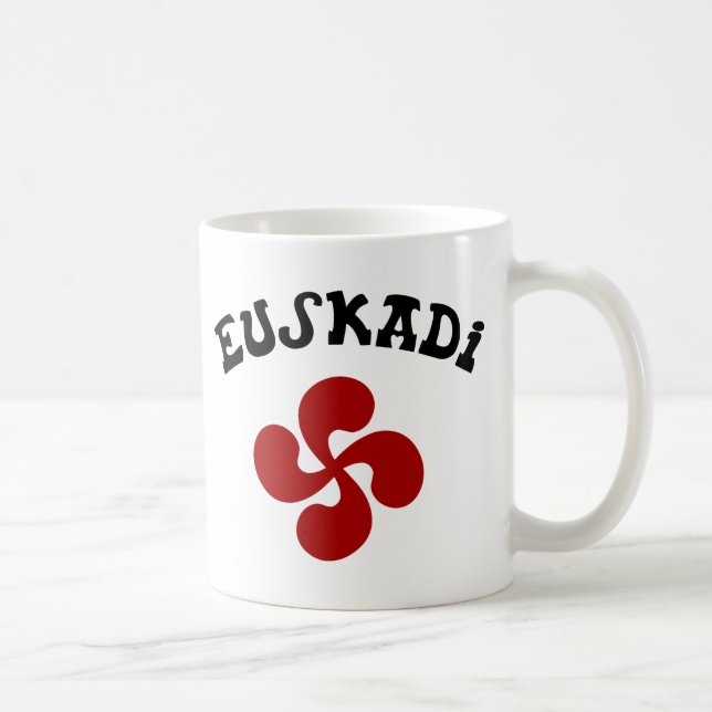 Croix Basque Euskadi Rouge Kaffemugg (Höger)