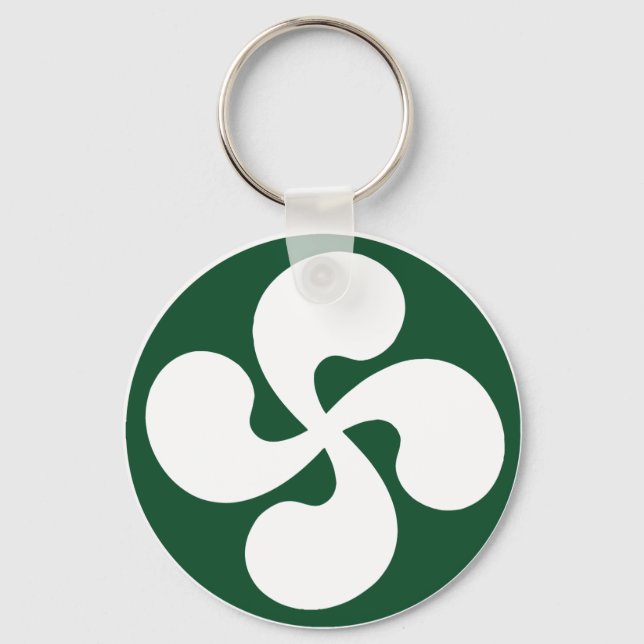 Croix Basque extrudé Nyckelring (Framsida)