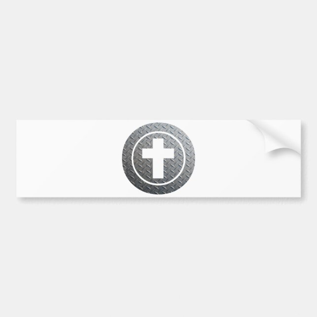 Croix danscercle Métal Bildekal (Framsidan)