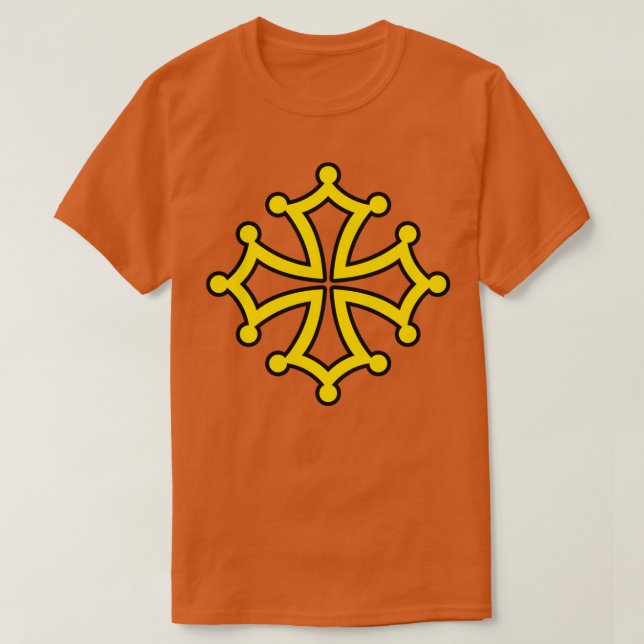 Croix occitane oc t shirt (Design framsida)