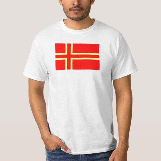 Croix Saint Olaf T Shirt (Framsida)