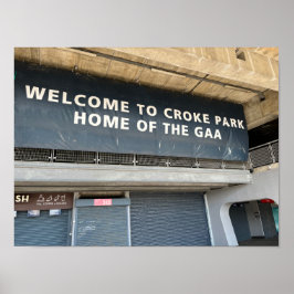 Croke Park GAA Dublin Ireland Europe Poster