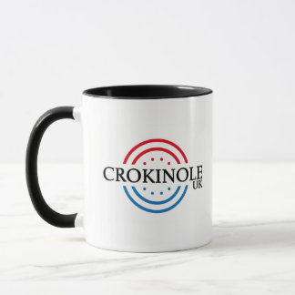 Crokinole UK CLassic Logotyp Mugg