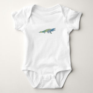 Crokodile Alligator Baby Bodykostym T Shirt