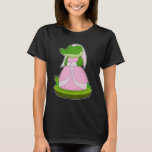 Crokodile Bride Veil Bröllop T Shirt<br><div class="desc">Crokodile Bride Veil Bröllop</div>