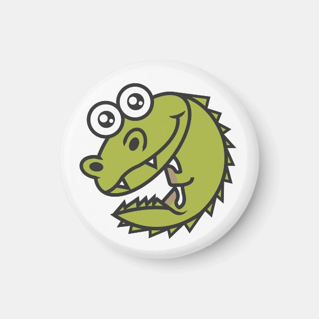 Crokodile Cute Baby Croc Magnet (Framsidan)