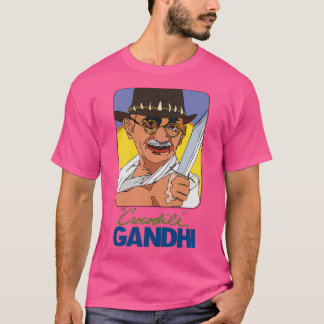Crokodile Gandhi T Shirt