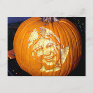 Crokodile Hunter Pumpkin Vykort