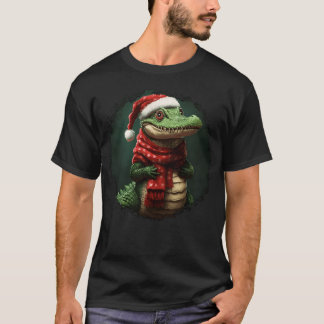 Crokodile-julfamiljen T Shirt