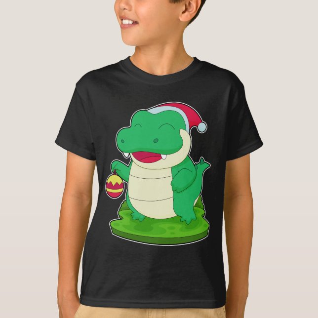 Crokodile jultomat t shirt (Framsida)