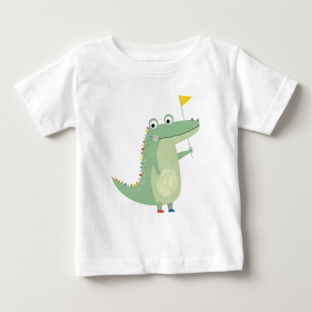 Crokodile Kids T-Shirt (Framsida)