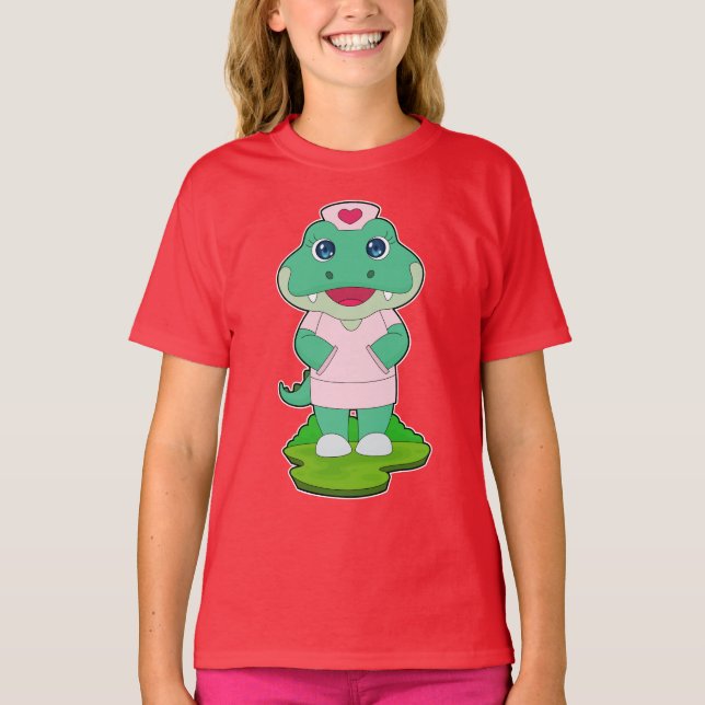 Crokodile Nurse T Shirt (Framsida)