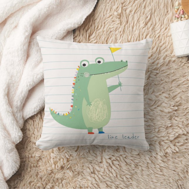 Crokodile Pillow Kudde (Filt)