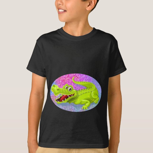 Crokodile Sjö T Shirt (Framsida)