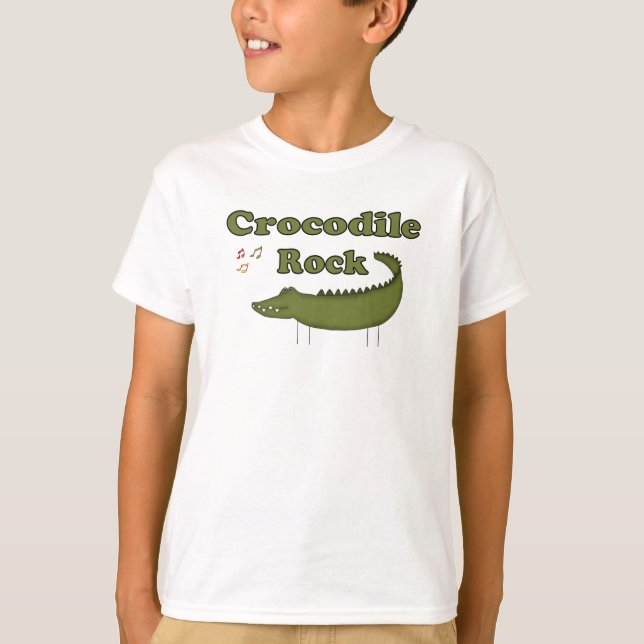 Crokodile Sten T Shirt (Framsida)