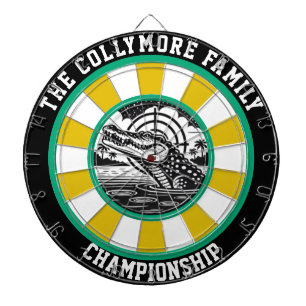 Crokodile Target Sjö Artwork Darttavla