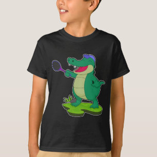 Crokodile Tennis Tennis racket Sports T Shirt