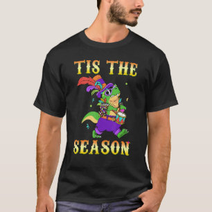 Crokodile Tis Season Festival Parad Pärlor Mardi G T Shirt