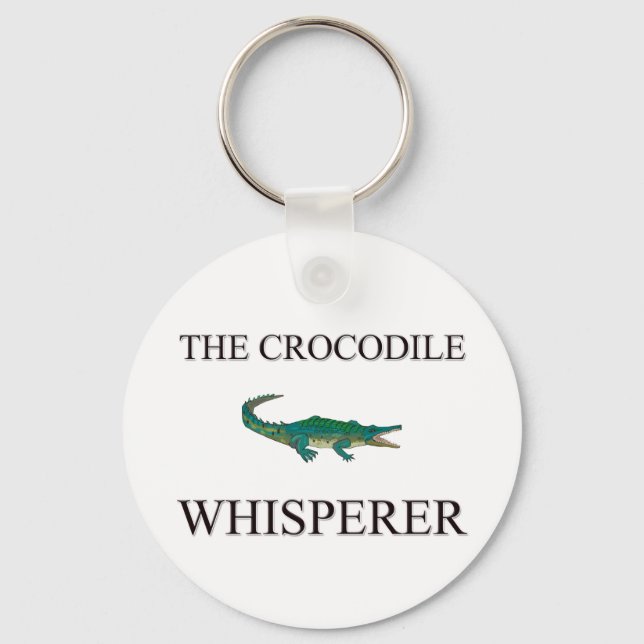 Crokodile Whisperer Nyckelring (Framsida)