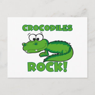 Crokodiles Sten Vykort