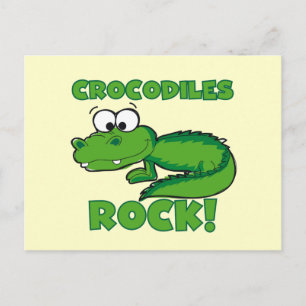 Crokodiles Sten Vykort